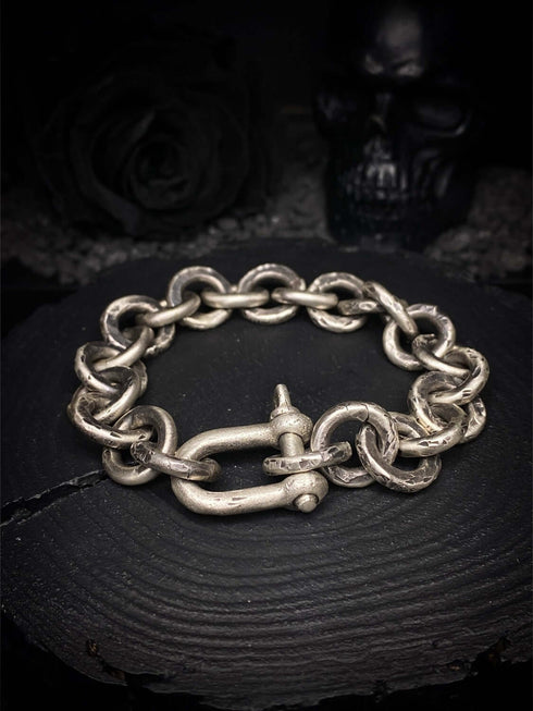 Round Broken Link Bracelet